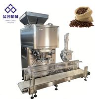 Machine d'ensachage semi-automatique pour riz, haricots, blé, céréales, cacahuètes, 5 kg, 25 kg, 30 kg, 50 kg, machine de remplissage et d'emballage de poudre sèche