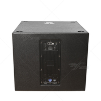 Haut-parleur gamme complète colonne de son série AL subwoofer actif 15 pouces équipement audio de scène professionnel AL454 AL456