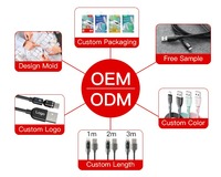 Nuevo cable VR OEM/ODM, enlace tipo C, carga de nailon, transmisión de datos, compatible con aplicaciones de resolución Quest 3S/3/2 4K/1080P