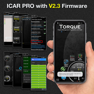 Vgate iCar Pro Bluetooth 4.0 OBDII Máy quét mã Xe công cụ chẩn đoán lỗi đọc mã cho <span class=keywords><strong>Android</strong></span> IOS firmware v2.3 - Product Image 4