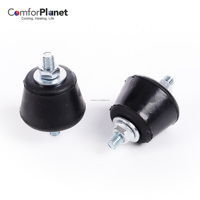 Amortisseur de vibrations en caoutchouc anti-vibration pour climatiseur et système CVC, support de sol, fourni par des fabricants puissants