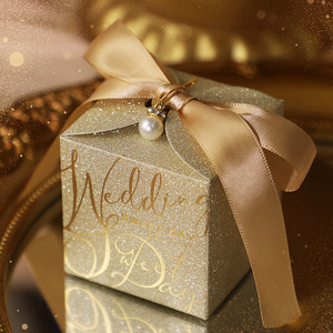 Cajas <span class=keywords><strong>de</strong></span> Regalo <span class=keywords><strong>de</strong></span> Papel <span class=keywords><strong>con</strong></span> Lazo para <span class=keywords><strong>Dulces</strong></span>, Chocolates y Regalos <span class=keywords><strong>de</strong></span> Boda, <span class=keywords><strong>con</strong></span> Polvo Brillante <span class=keywords><strong>de</strong></span> Alta Calidad - Product Image 3