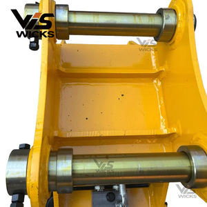 Wicks Hoog Rendement Hydraulische Plaatcompactor 23-30 Ton Graafmachines Zhejiang Oorsprong 900kg Gewicht Zwart/Gele Kleur 1 Motor - Product Image 5