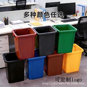 Rectangular Plastic Waste <b>Bin</b> 12L And Above Sturdy Indoor Outdoor Use - Product Image 2