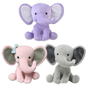 Đầy Màu Sắc Màu Hồng Và Màu Xám <span class=keywords><strong>Elephant</strong></span> <span class=keywords><strong>Plush</strong></span> Toy Thú Nhồi Bông Văn Bản Tùy Chỉnh Tai Lớn <span class=keywords><strong>Elephant</strong></span> <span class=keywords><strong>Plush</strong></span> Gối Đồ Chơi - Product Image 1