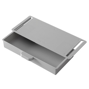 Caja de Almacenamiento Blanca Autoadhesiva para Maquillaje y Lápices, Bandeja Oculta Bajo el Escritorio, Nueva - Product Image 2