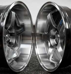 Grosir roda Aloi GT balap 15 16 17 18 inci 5 Ruji JDM Rims 4X100 5X100 5X114.3 roda pembentuk aliran bibir dalam - Product Image 6