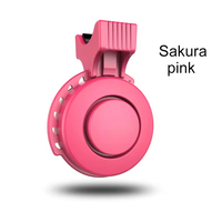 Vente flash - Klaxon de vélo étanche rechargeable par USB - Sonnette de vélo classique mini - Sonnette de vélo personnalisée 120 dB avec 4 modes sonores