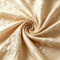 Tissu Jacquard Brocart Tissé 100% Polyester Teint Texturé Résistant à l'Abrasion Écologique pour Tapisserie Intérieure – Vente en Gros Usine