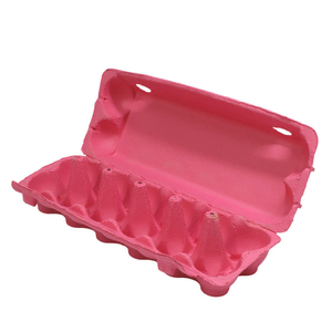 Cartons à œufs en pulpe biodégradable et compostable, respectueux de l'environnement, avec des matériaux recyclés, réutilisables, tailles personnalisables pour l'emballage alimentaire - Product Image 4