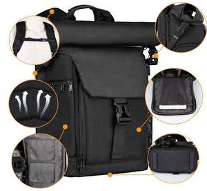 Free Sample <b>Camera</b> <b>Backpack</b> with Removable Laptop Sleeve Canvas <b>Camera</b> Bag Photography <b>Backpack</b> Raincover waterproof travel - Product Image 6