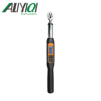 Clé dynamométrique à bouton à grand écran métrique 60NM personnalisable OEM, ensemble de clés à douille en acier au carbone industriel pour réparation de moto, poli