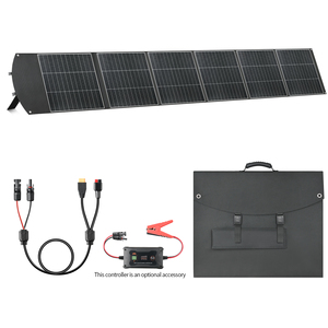 Panneau solaire portable pliable 400W 40V, norme européenne, en polymère anti-fissuration de qualité aéronautique, pour le camping et la randonnée - Product Image 1