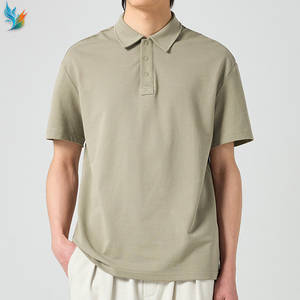 <span class=keywords><strong>Polo</strong></span> <span class=keywords><strong>T</strong></span>-shirt personnalisé OEM, respirant, logo brodé, uni, sport, manches courtes, polos de golf pour hommes - Product Image 6