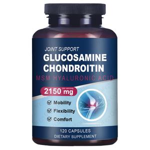 Капсулы для поддержки суставов и костей с глюкозамином, хондроитином, МСМ и гиалуроновой кислотой, 2150 мг на порцию, пищевая добавка, 120 штук - Product Image 6