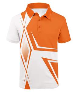 Camisa de Golf de Tela Waffle Transpirable de Alta Calidad con Diseño de Logotipo Bordado, Estilo Nuevo y Personalizado - Product Image 6