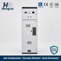 Appareillage de distribution HXGN-12 RMU 12kV 630A isolé au gaz IP4X avec indicateur de défaut efficace et barre omnibus pour distribution d'énergie