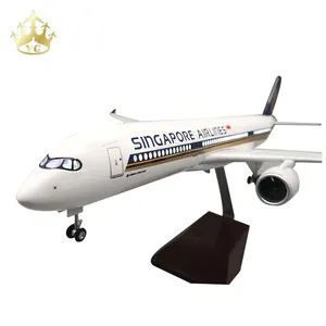 Die Cast Airplane Model Aircraft Plane Airbus A350 Singapore Airlines 1/142 Airplane Model