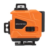 Niveau laser ligne verte 16 faisceaux 8V8H Laser et nivellement 4D alimenté par batterie au lithium