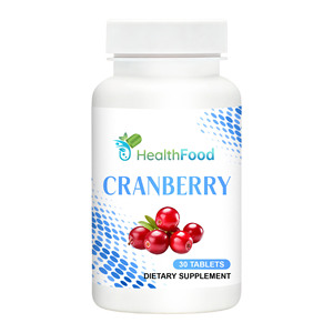 Comprimés de canneberge OEM ODM avec extraits d'herbes et de framboise rouge pour soutenir la santé des voies urinaires – Supplément de fruits de canneberge - Product Image 1