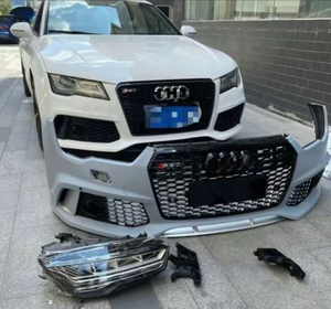 2009-2018 foraudi <span class=keywords><strong>A7</strong></span> nâng cấp rs7 body kit, bao gồm nâng cấp phía trước và phía sau Bumper thấp hơn váy Surround lắp ráp, mô hình mới - Product Image 2