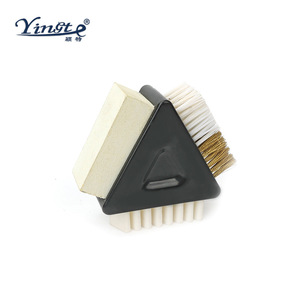 Cepillo para zapatos Yinste de tres lados, portátil, de PP, para eliminar manchas de pelo, para gamuza y piel de ciervo. - Product Image 3