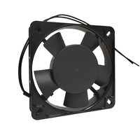 Ventilateur de refroidissement d'armoire industrielle ODM OEM AC 100V-240V 11025, 110x110x25mm, roulement à billes, 50/60Hz, haut débit d'air (CFM)