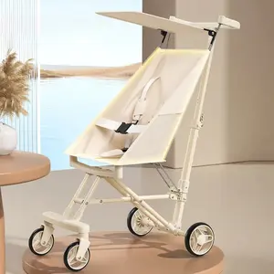 New Foldable Baby Stroller For Baby Outings Sun Protection And 1 Click Folding For Boarding The Plane