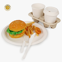 Boîte à Lunch biodégradables en acier inoxydable, emballage de contenant pour aliments, bagate