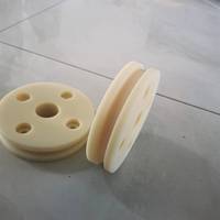 Poulie de protection pour câble en nylon haute résistance, anti-corrosion et autolubrifiante, pour grue