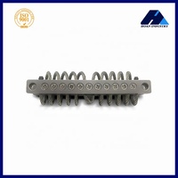 Isolateur de vibrations en câble métallique en aluminium/acier inoxydable série JGX-0320-17a résistant à la corrosion Hoan, certifié ISO9001, garantie 1 an