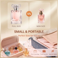 Parfums miniatures sur mesure en gros, marque privée OEM, ensemble de parfums longue durée portables pour voyage 5ml 7.5ml 10ml.