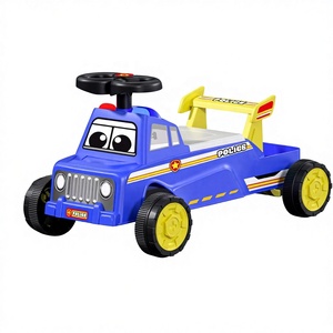 <span class=keywords><strong>Mini</strong></span>-voiture d'équilibre en plastique pour enfants, quatre roues, avec musique et contes, stabilisatrice, avec <span class=keywords><strong>panier</strong></span> de rangement. - Product Image 4