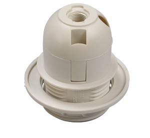 Bán buôn E27 đèn cơ sở nửa-pitch loại thẻ nhựa Bìa lưỡi lê đồng nhôm cao su chủ đề vít vít chủ thẻ đuôi - Product Image 1