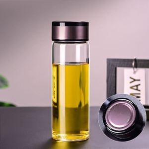 Single-layer <b>Glass</b> <b>Cup</b> for Making <b>Tea</b> and Drinking Water, Large-capacity Heat-resistant <b>Tea</b> <b>Cup</b> with a Storage Sleeve - Product Image 2