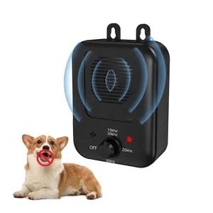 Neuer wiederaufladbarer Katzen-Hunde-Bellen-Rückschreiber Haustier-Abschreckungsgerät Anti-Bellen-Gerät Ultraschall-Hunde-Rückschreiber-Training-Bellen-Abschreckungsgerät - Product Image 1