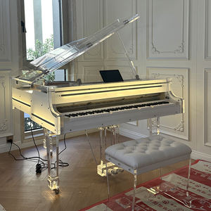 <span class=keywords><strong>Piano</strong></span> à queue de luxe 88 touches pour bébé, transparent, en cristal, à jeu autonome, personnalisable haut de gamme, plusieurs tailles, directement de l'usine - Product Image 4