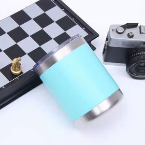Factory Wholesale Custom logo 10oz Stainless Steel Car Cup Double Wall Insulated Metal Travel Tea Tumbler - Product Image 2