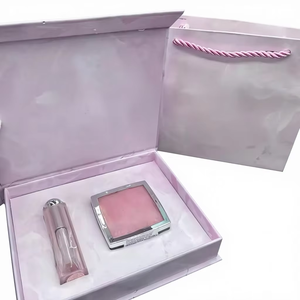 Wholesale luxury brand high-end waterproof mineral blush and color-changing lipstick cosmetic sets and gift boxes - Product Image 4