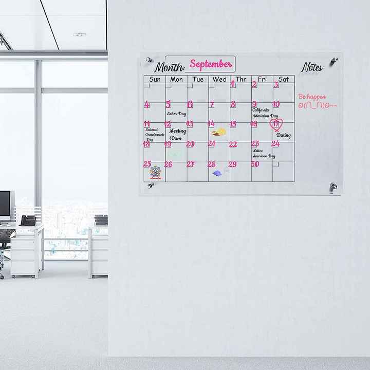 Original Customized Acrylic Magnetic Dry Erase Boards Whiteboard Acrylic Dry Erase Board