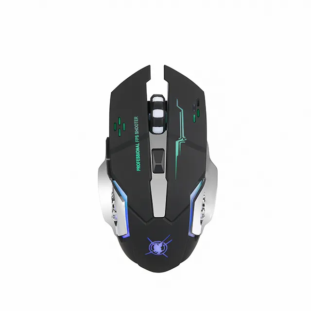 Mini 7D Gaming Mouse Rechargeable Built-in Li-Battery Mouse Popular Car Shape Wireless Gaming Mouse