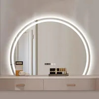 SPREMIUM полукруглое декоративное зеркало для ванной комнаты
