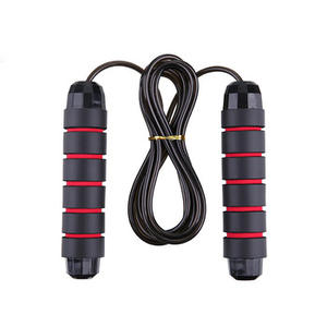 Cuerda para saltar para ejercicio físico Compre cuerdas para saltar ponderadas de plástico de acero con rodamiento libre - Product Image 1