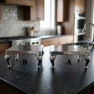 Ensemble de tabourets en aluminium, lot de 2 pièces - Product Image 3