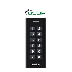 OSDP protokolü kart okuyucu erişimi ile erişim kontrol sistemi RS485 125, 13.56 KHz ve RFID kapı MHz Wiegand okuyucu