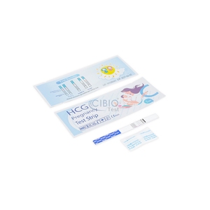 ชุดตรวจการตั้งครรภ์ <span class=keywords><strong>HCG</strong></span> และการตกไข่ LH ทางปัสสาวะ แบบเร็ว ใช้ที่บ้านได้ ความแม่นยำสูง 99% ได้รับการรับรอง CE Clia Waived  แบบขั้นตอนเดียว - Product Image 1