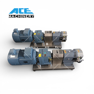Pompe de transfert rotative à lobes de qualité alimentaire au meilleur prix pour fluides haute viscosité et crèmes, sur chariot, puissance 1,5 kW-400 kW, débit 6 L-1600 L/min, 100 % efficacité - Product Image 6