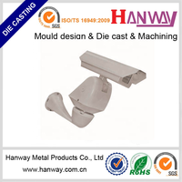 Piezas Eléctricas de Aluminio Fundido a Presión Personalizadas al por Mayor, Carcasa de Cámara CCTV de Aluminio Fundido a Presión OEM