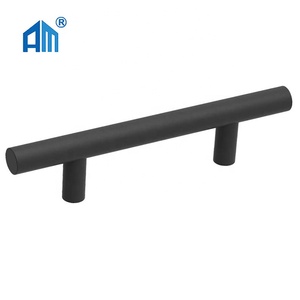 Ağır hizmet tipi çekme ve gömme kapı kolu seti gümüş siyah ahır kapı kolu sürgülü dolap kolları - Product Image 2