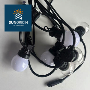 หลอดไฟ LED 24V แบบสายเชื่อมต่อได้ กันน้ำ เหมาะสำหรับตกแต่งคริสต์มาส งานแต่งงาน และวันหยุดต่างๆ - Product Image 1